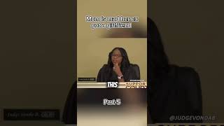 judge VONDA B is confused court childsupport baby viral [upl. by Cece]