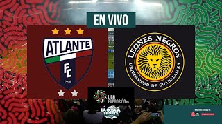 EN VIVO  ATLANTE VS LEONES NEGROS  FINAL IDA  LIGA DE EXPANSIÓN  LA OCTAVA SPORTS [upl. by Lotson]