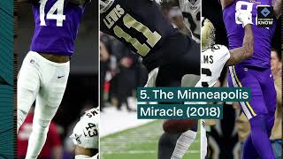 Top 10 Most Dramatic Moments in NFL History That Made Football Fans Hold Their Breath [upl. by Mackey]