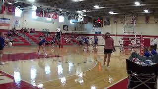 24 Volleyball Crothersville vs West Washington JV [upl. by Bluefarb]