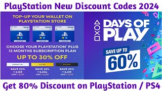 PlayStation Discount Codes 2024  PS4 Discount Codes for PS5 amp PSN [upl. by Ahtnamas510]