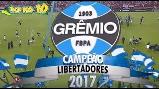 Grêmio Campeão da Libertadores 2017  Últimos Momentos do jogo e Entrega da Taca [upl. by Nine]