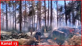 “Many soldiers died everything was burnedquot –Russian camp in Kherson is hit by incendiary ammunition [upl. by Kathryne711]