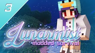 Minecraft Lunarmist  Ep3  KAWAII INVENTORY PETS [upl. by Uhp758]