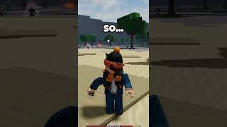 I saved his life in return  roblox saitamabattlegrounds [upl. by Ellerred]