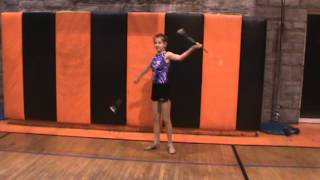 TWIRLING BATON FFTB 2016  Finale N1  Benjamine [upl. by Chip]