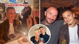 Romeo Beckham Celebrates His 21st Birthday With Family And Girlfriend Mia Regan [upl. by Sinai]