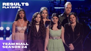 Top 12 Revealed Team Niall The Voice Season 24 Playoffs [upl. by Ekalb]