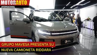 Grupo Mavesa presenta su nueva Camioneta Riddara  Motor Auto Internacional [upl. by Horton]