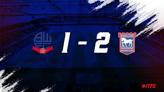 HIGHLIGHTS  Bolton 1 Town 2 [upl. by Seidule768]