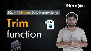 Trim function in SQL  SQL Tutorial [upl. by Swope11]