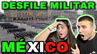 🇪🇸 REACCIÓN a DESFILE MILITAR MEXICANO 🇲🇽 esto es impresionante [upl. by Aisatsan257]