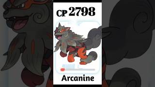 Trying My 1 HP Arcanine In all grunt fight pokemon pokemongo shorts [upl. by Janice]