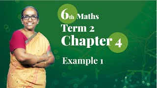 6th Maths  Term2  Chapter 4  Example 1  Tamil Medium  TNPSC  Ranjitham Maths [upl. by Arhsub]