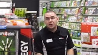 This Man Flips Out About his Job at GameStop [upl. by Clarey]