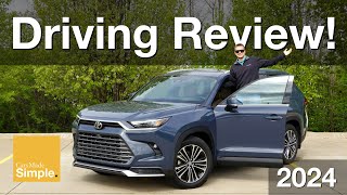 2024 Toyota Grand Highlander Platinum Hybrid Max Driving Review  Fun Meets Efficiency [upl. by Sitoeht]