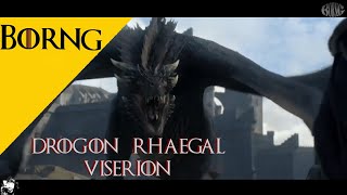 DRAGONES Drogon Rhaegal y Viserion [upl. by Lew]