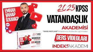 12025 KPSS  Vatandaşlık  Sosyal Düzen Kuralları ve Yaptırım Türleri  Emrah Vahap Özkaraca [upl. by Allsun]