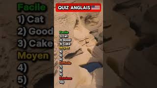 Quiz anglais [upl. by Blader]