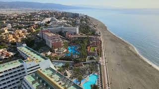 Roquetas De Mar  Andalucia  Spain DRONE 4k [upl. by Nelyt441]