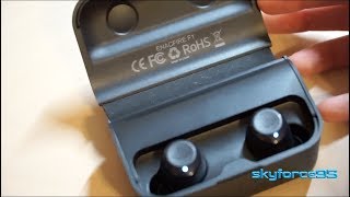 ENACFIRE F1 True Wireless Bluetooth Earphones Review [upl. by Shanta]