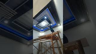 contoh pemasangan plafond pvc drop celling variasi [upl. by Joanie]