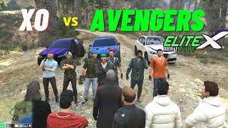 GTA5 Roleplay EliteX  XO vs Avengers Gang scenes Started  Lots of Love  The Name is OI GAMING [upl. by Acul]