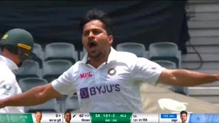 Shardul thakur 7 wickets today vs Africa  shardul thakur bowling  shardul thakur wickets today [upl. by Guimond]