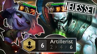 Artillerist 6 dank Zwei Emblemen  Neues Set  TFT PBE Banger 2 [upl. by Giustina275]