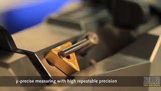 ZOLLER Pomskpgo  Processoriented measurement of edge roundings on cutting tools [upl. by Ardeth]