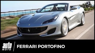 2018 Ferrari Portofino  ESSAI  nos impressions au volant avis performances prix [upl. by Hailat]