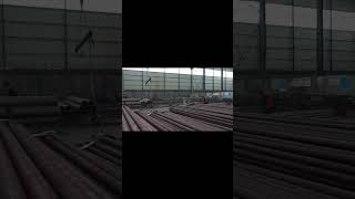 EN 10219 Grade S235JR Steel Pipes machine steelpipe railway pipefactory train automobile [upl. by Kris]