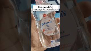 Johnsons baby oil is best johnsonsbestforbaby johnsonspromise johnson [upl. by Kerek27]