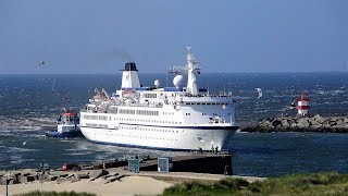 Cruiseschip berlin aankomst te scheveningen 562018 [upl. by Line]