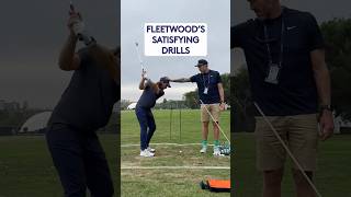 Does Tommy Fleetwood have the BEST swing on tour 🤔 [upl. by Issi]