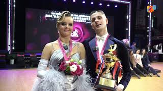 Alexey Glukhov and Anastasia Glazunova Interview as 2024 WDSF GrandSlam Standard Shanghai Champions [upl. by Araiet]