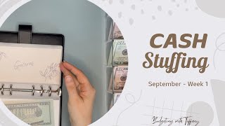 NEW BUSINESS BINDER  Cash Stuffing 2421  September 2024  Week 1  Cash Budgeting [upl. by Griz405]