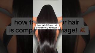 your hair is damaged if you see this 😱  hair growth tips youtubeshort hair hairgrowth [upl. by Gow]