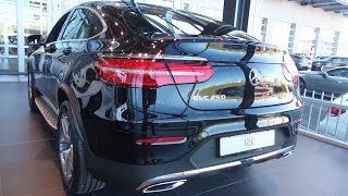 Mercedes GLC Coupe NEW 2017 2016 Review AMG Interior Exterior Benz Coupé [upl. by Kella]