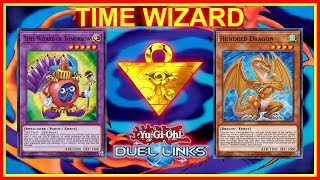 TIME WIZARDMAGO DEL TIEMPO  Meta DECK YuGiOh Duel Links [upl. by Yemerej135]