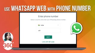 Log in to WhatsApp Web With Your Phone Number How to Do It [upl. by Hylan]