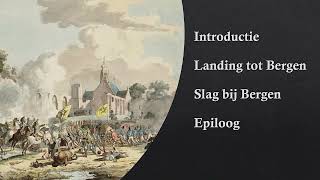 De slag bij Bergen 1799  lezing door Geert van Uythoven amp Martijn Wink [upl. by Zsolway]