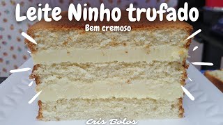 Recheio de Leite Ninho Trufado e Bem cremoso Irresistível fácil de fazer [upl. by Perkins136]