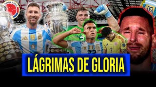 La GLORIA es de ARGENTINA l Campeón de la Copa América 2024 l Argentina 10 Colombia [upl. by Eitsirk]