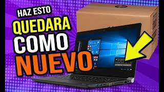 COMO RESTAURAR WINDOWS SIN FORMATEAR  QUEDARA COMO NUEVO [upl. by Pooley608]