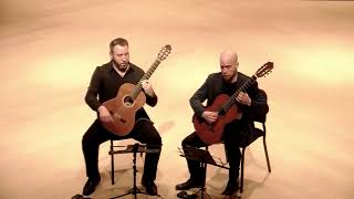 Germaine Tailleferre  Fleurs de France arr for guitar duo [upl. by Cuthburt]