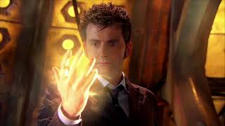 BBC Doctor Who  10th doctor regeneration No music  4K [upl. by Banky470]