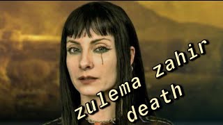 zulema zahir death [upl. by Arturo]