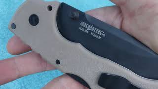 Cold Steel 4Max Scout vs Spyderco Military [upl. by Teddie]