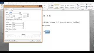 mathtype wordde hizalama sorunu [upl. by Saxela]